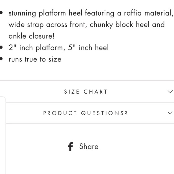 ⭐️FLASH SALE ⭐️NEW Nude Raffia Platform Heels - Picture 6 of 6